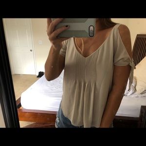 Naked Zebra Cream Blouse